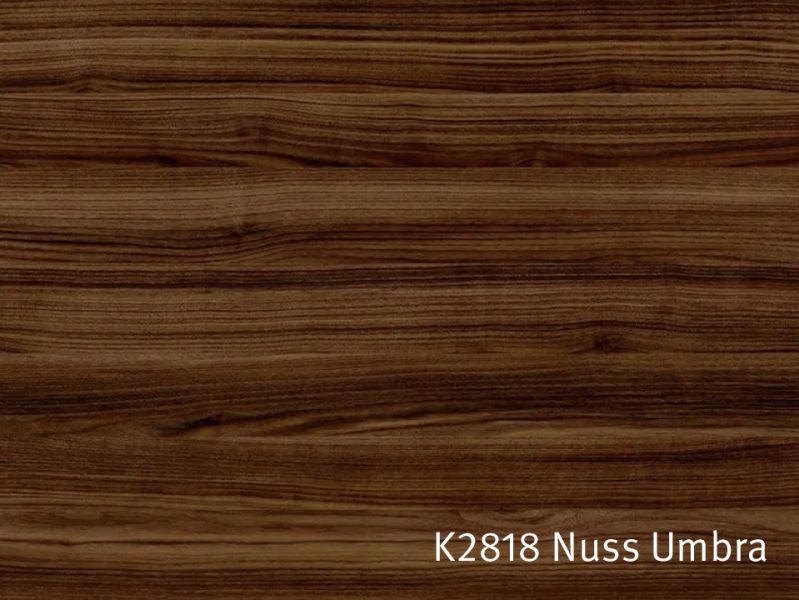 Spanplatten / MDF beschichtet K2818 Nuss Umbra, AN authentic nature