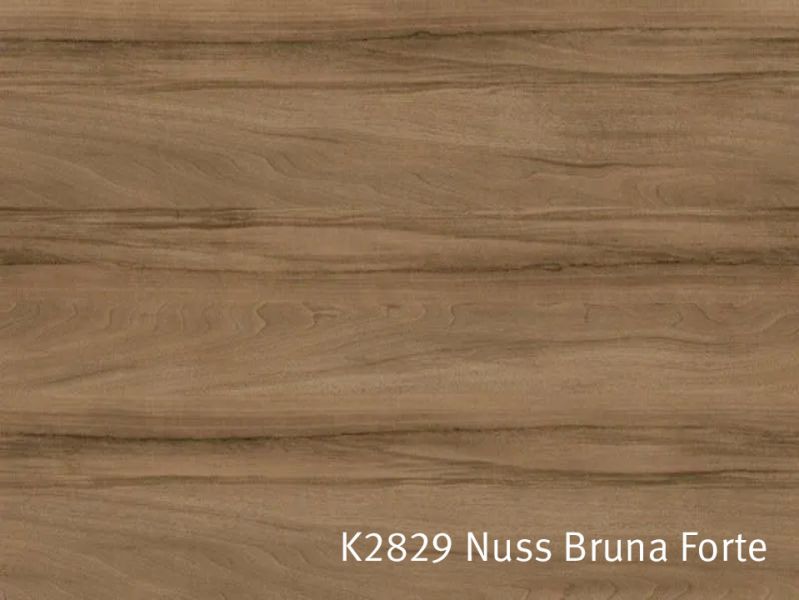 Spanplatten / MDF beschichtet K2829 Nuss Bruna Forte, AN authentic nature