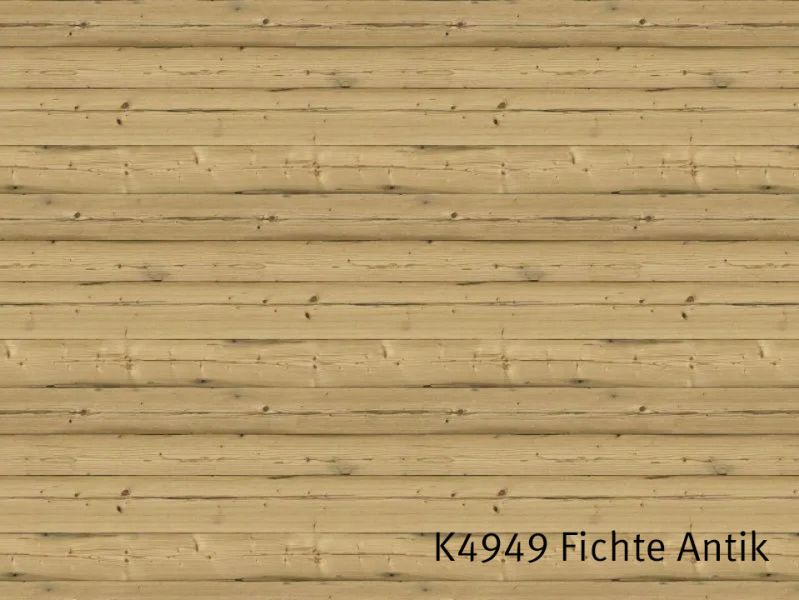 Spanplatten / MDF beschichtet K4949 Fichte antik expressive, AT authentic touch