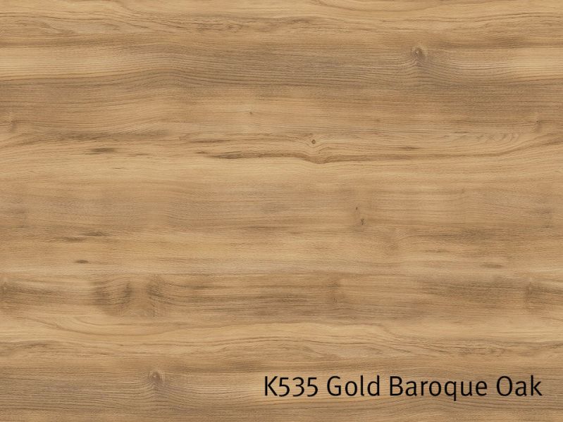 Schichtstoffplatten K535 Gold Baroque Oak, RW rift wood