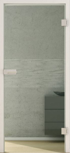 Glastür LINES LD 649