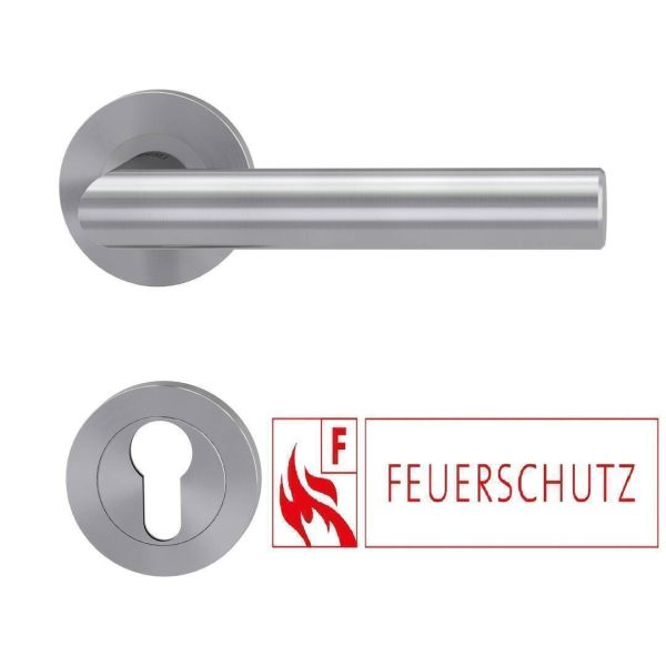 LUCIA PROFESSIONAL FEUERSCHUTZ Rosettengarnitur, Schraubtechnik