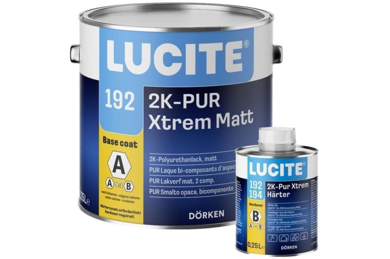 Lucite 192 2K-Pur Xtrem matt