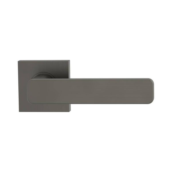 MINIMAL MODERN ECKIG by sieger design Türdrücker, ohne Schlüsselrosette