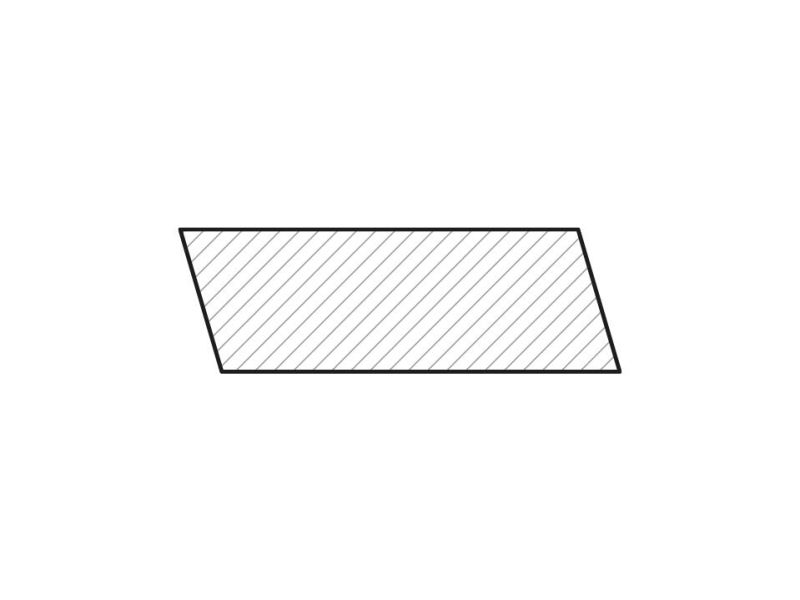 Dura Akzent, Rhombusleiste