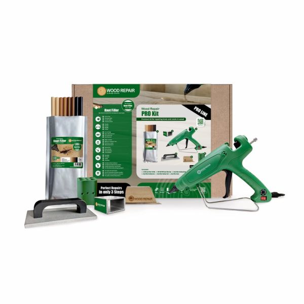 Wood Rapair Astfüller SET Reparaturpistole WR 360 mit Kabel
