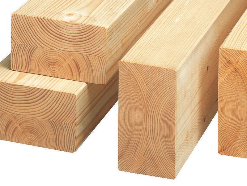 Fichte DUO Rahmenholz Nsi, 4-seitig gehobelt, keilgezinkt