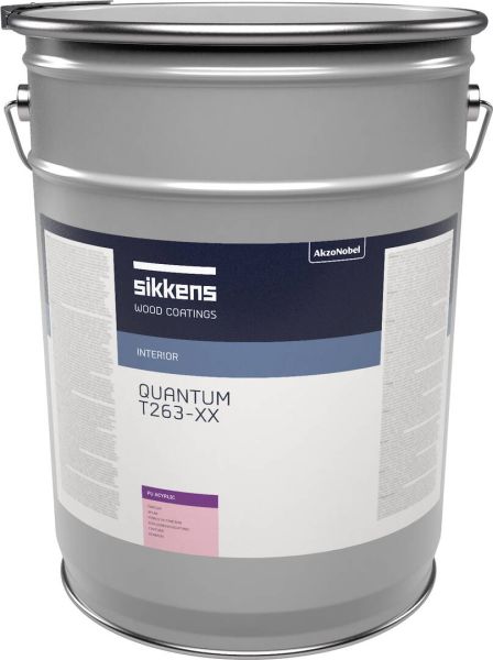 Sikkens Quantum (ersetzt ZWE Crystallit CL-) T263-90 Hochglänzend (CL-H), Lösemittelbasis, 2K-PUR Klarlack - sehr starke Beanspruchung