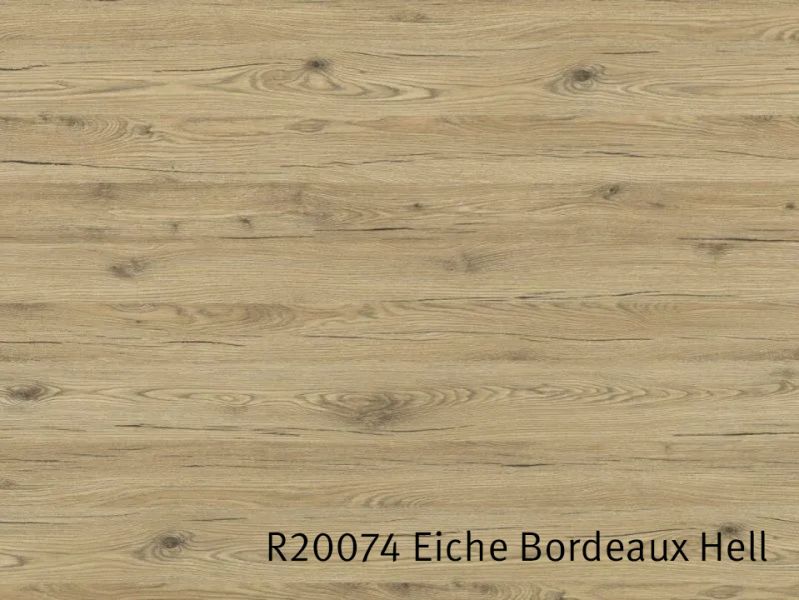Spanplatten beschichtet R20074 Eiche bordeaux hell, RU rustic wood