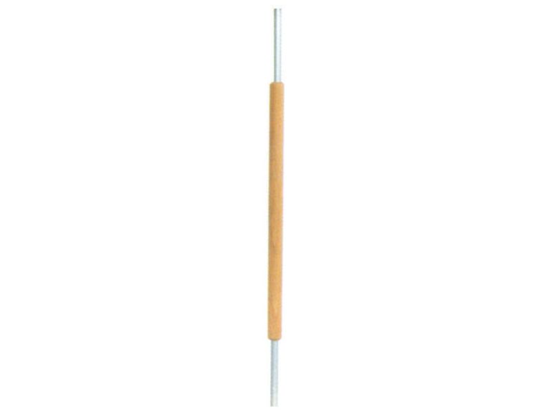 Treppenstakete Holz-Edelstahl Nr. 58, lackiert