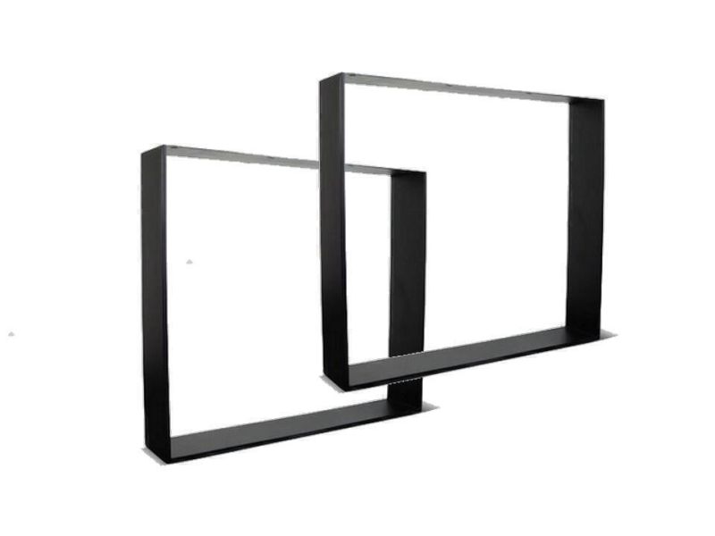 Tischgestellset Gaishorn, schwarz, 2 Elemente
