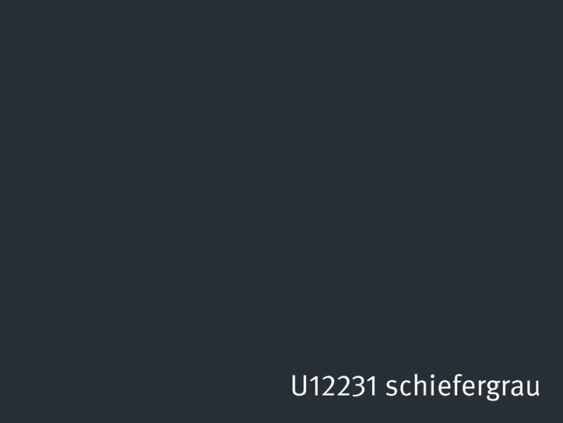 Spanplatten beschichtet U12231 schiefergrau, SD sandpearl