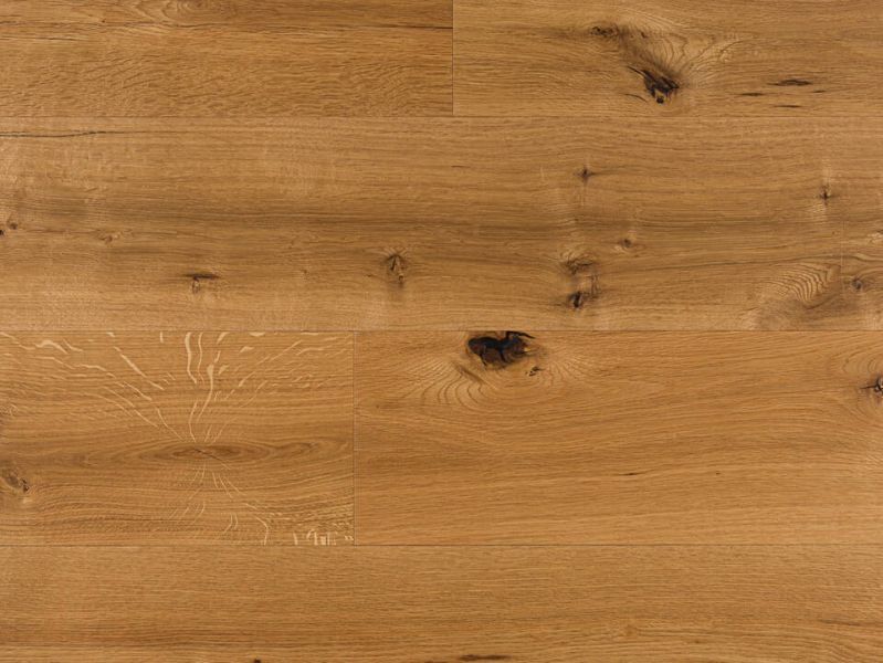 Wildeiche Landhausdielen Parkett, Klick (push-down), 4-seitig gefast, rustikal