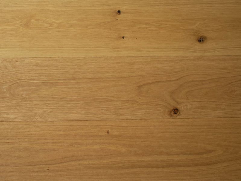 Eiche naturell Landhausdielen Parkett, 1-Stab, Klick (push-down), 4-seitig gefast, natur