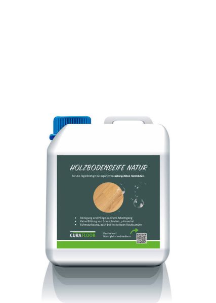 CuraFloor Holzbodenseife natur 2,5 ltr.