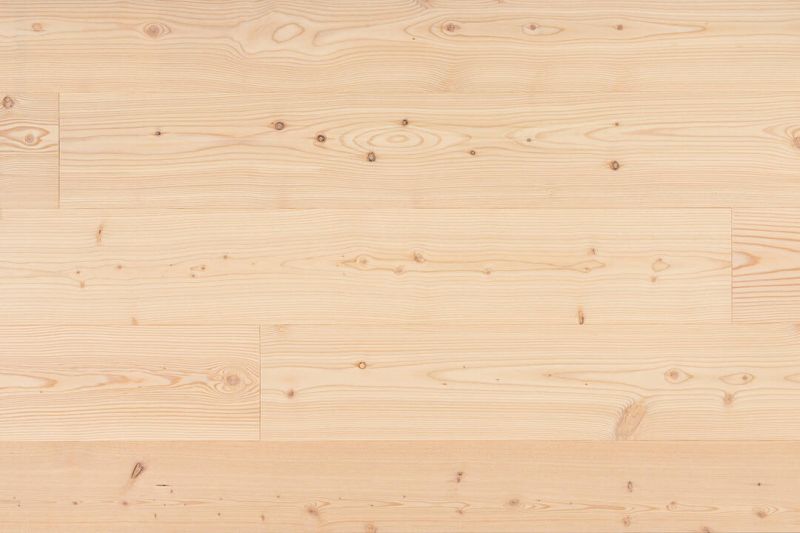 Lärche Weiß Massivholzdielen naturgeölt, weiß, Nut und Feder, 4-seitig gefast, rustikal