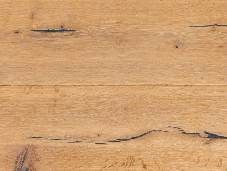Eiche Viamala XL Landhausdielen Parkett, 1-Stab, Nut und Feder, 4-seitig gefast, rustikal