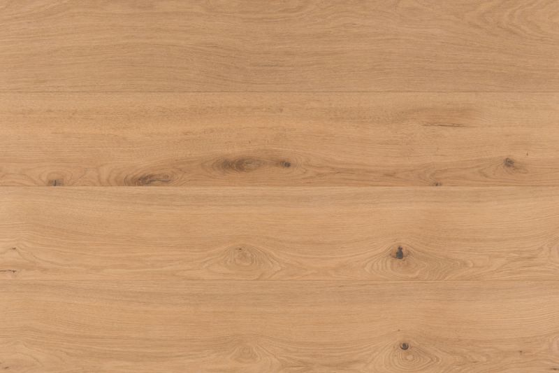 Eiche Thermo Rohholz hell Landhausdielen Parkett, Klick (push-down), 2-seitig gefast, rustikal