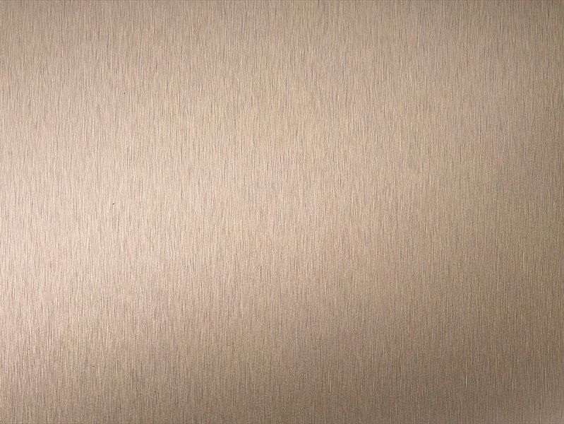 Schichtstoffplatten A253 Alu Bronze gebürstet