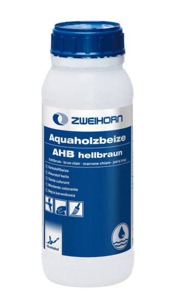 Zweihorn Aquaholzbeize, Farbstoffbeize AHB Wasserbasis 