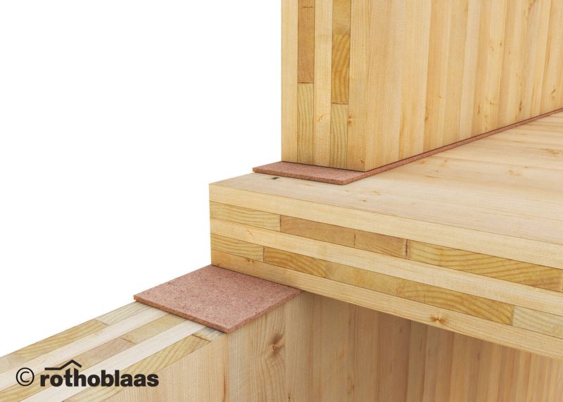 Rothoblass Cork Stripe - Schalldämmplatte aus Naturkork