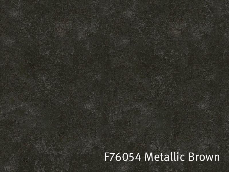 Schichtstoffplatten F76054 metallic brown, GR solid granite