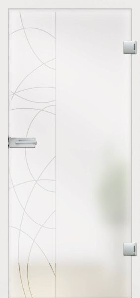 Glastür, AMBIENTE, Floatglas, ESG
