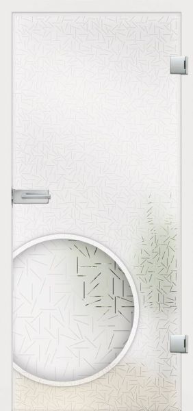 Glastür, PATILLO, Weißglas, ESG
