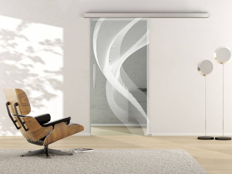 Glasschiebetüre 3D LD 636