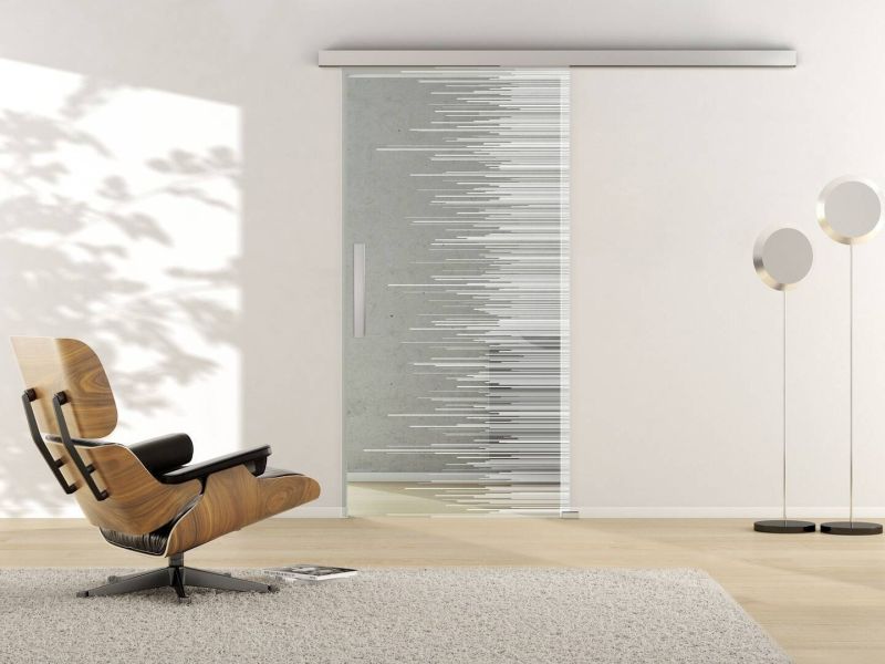 Glasschiebetüre, LINES LD 604, 