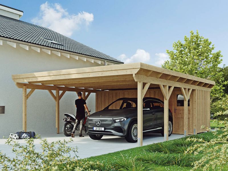 Doppelcarport Lochau