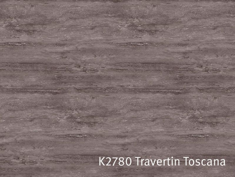 Arbeitsplatte-Kantenstreifen ABS K2780 Travertin Toscana, CN ceramic nature