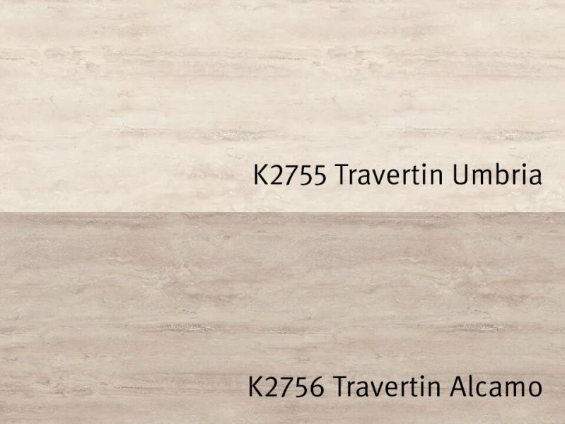 Nischenrückwandplatten K2755 CN Travertin Umbria / K2756 CN Travertin Alcamo