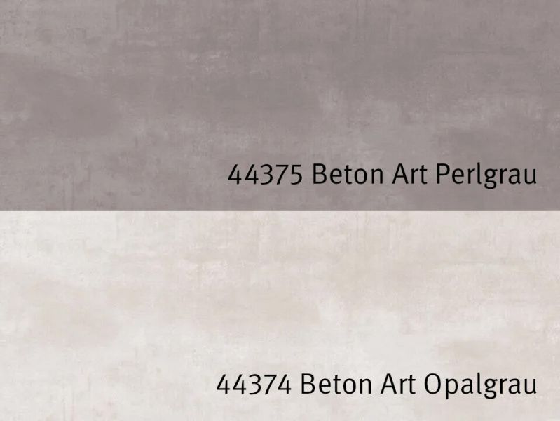 Nischenrückwandplatten 44375 DP Beton Art Pearlgrey / 44374 DP Beton Art Opalgrey