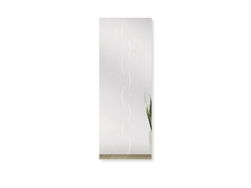 Lichtausschnitt-Glas, ALINEA Motiv matt - Fläche klar, Floatglas, ESG