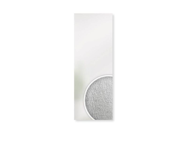 Lichtausschnitt-Glas, CHINCHILLA WEIß, Floatglas, ESG