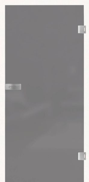 Glastür, FROSTED GREY 683, Weißglas, VSG
