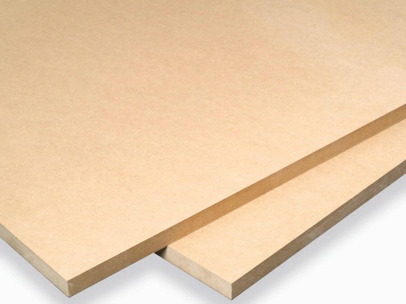 MDF-Platten roh