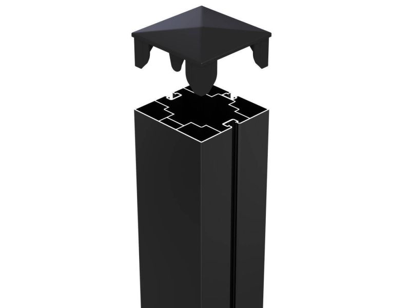 Alu-Pfosten 