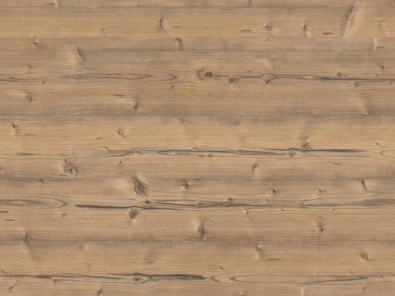 Spanplatten beschichtet R55008 Fichte Alpin natur, RU rustic wood
