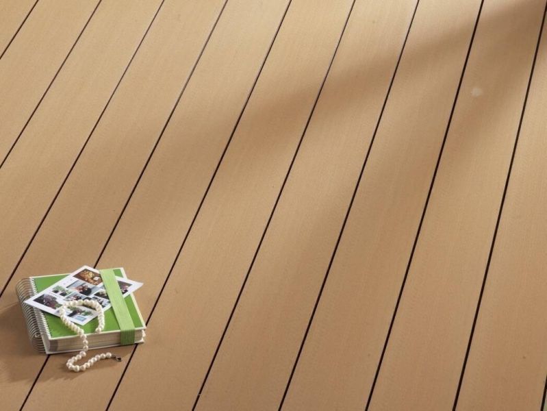 Resysta Hohlprofil, Naturfaser - NFC, natur unbehandelt