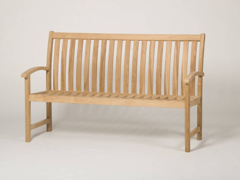 Gartenbank Sheffield, Plantagenteak, unbehandelt