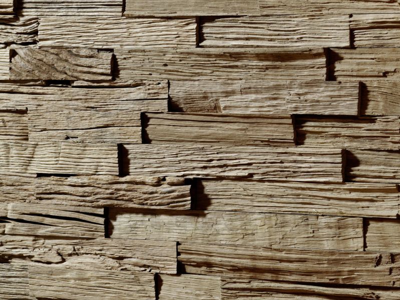 Wandverkleidung Stakkato Eiche original gehackt
