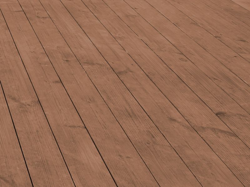 Terrassendielen Thermo Kiefer,THERMOWOOD® Unoprofil glatt bombiert,grad® Fräsung