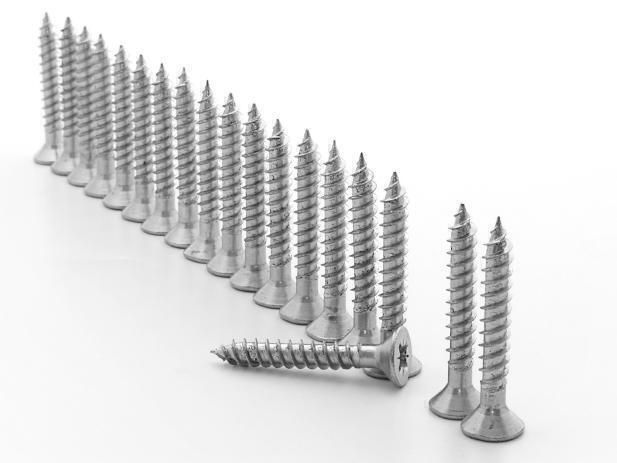 Senkkopfschraube für Massivpaneele, 3 x 25 mm
