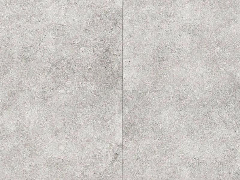 Keramikfliese Taranto, Grau meliert, Steindekor