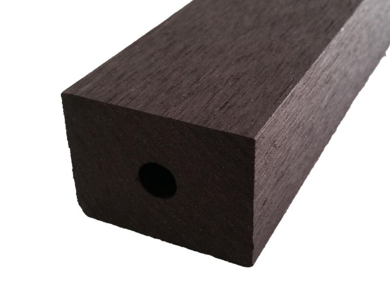 Terrad.UK Massiv 51x38 Massivprofil, Schwarz,