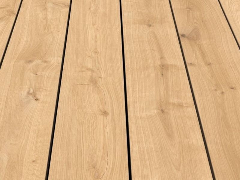 Terradura-nova Terrassendiele massiv, Naturfaser - NFC, Wildeiche