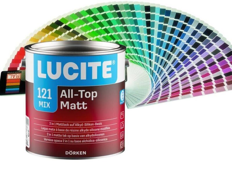 Lucite 121 All-Top matt , Wunschfarbton