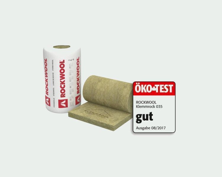 Sparrendämmung Steinwolle Rockwool Klemmrock, 0,035 W/mK
